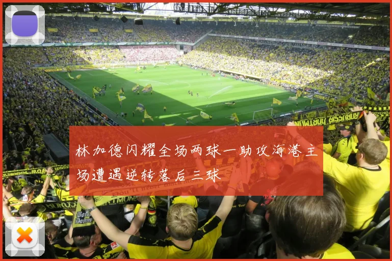 林加德闪耀全场两球一助攻海港主场遭遇逆转落后三球