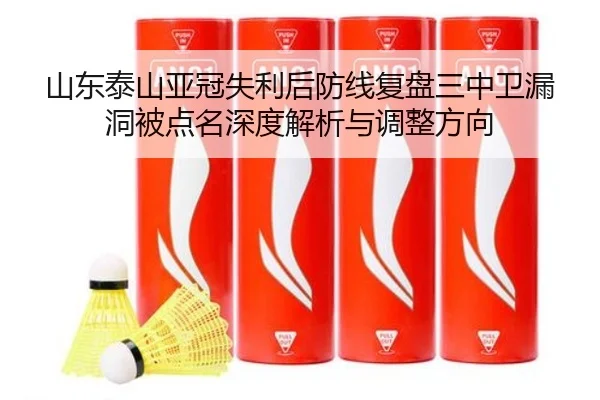 山东泰山亚冠失利后防线复盘三中卫漏洞被点名深度解析与调整方向